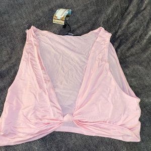 NWT boohoo cropped top